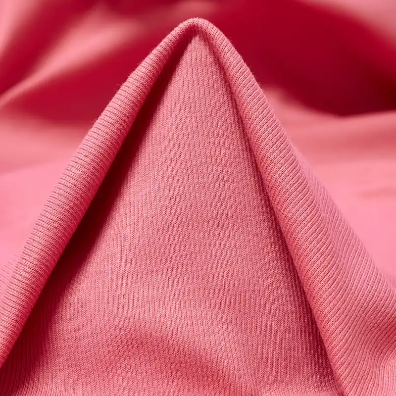 RIB JERSEY, COTTON ELASTIC, STRAWBERRY ICE CREAM Abverkauf