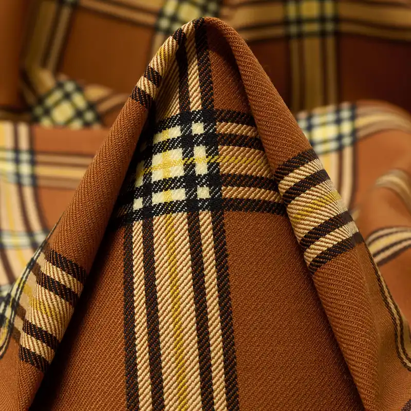 WOOL BLEND, CHECK, ELASTIC, COCONUT SHELL&RAVEN BLACK Sofort Bestellen