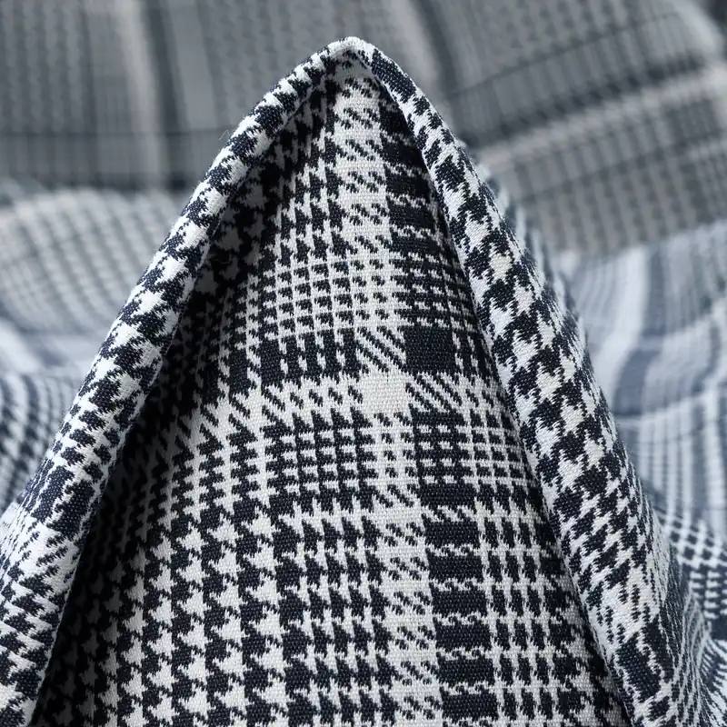 JACQUARD, COTTON, ELASTIC, PARISIAN NIGHT&SNOW WHITE Super-Preis