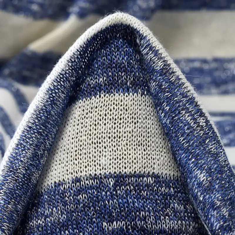 Angebot SINGLE JERSEY, COTTON, STRIPES, ATOMIC BLUE&IVORY