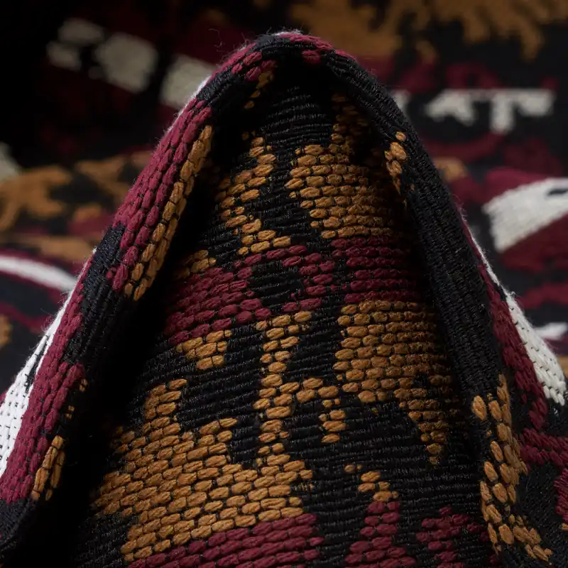 Sonderangebot JACQUARD, COTTON, ETHNO, YOUNG MERLOT&BISCUIT