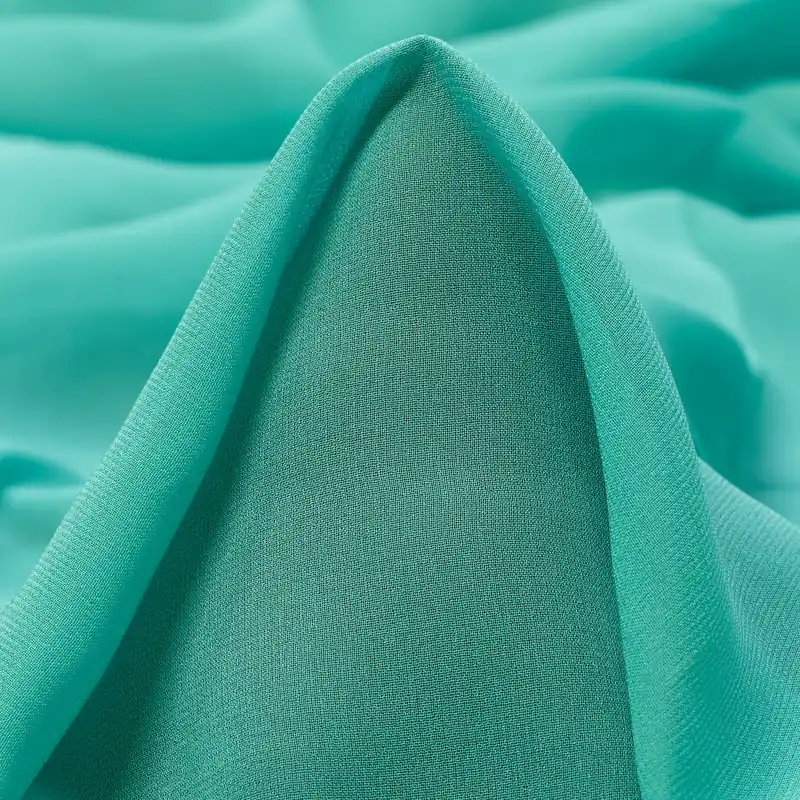 SILK, CHIFFON, TURQUOISE Preis Gesenkt