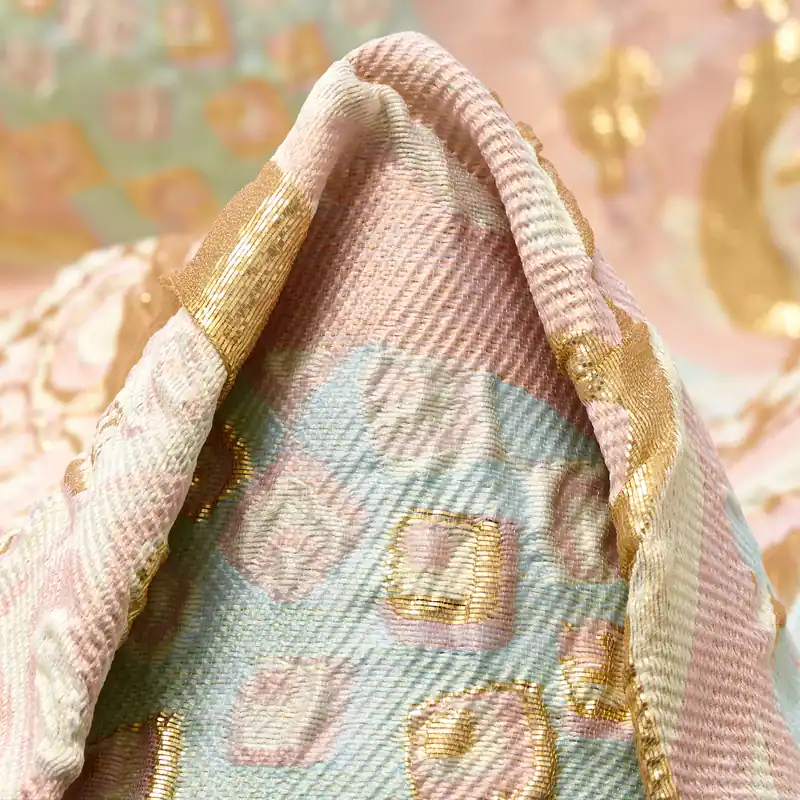 CLOQUÉ, LUREX, MOONLIGHT JADE&RICH GOLD Direkt Vom Hersteller