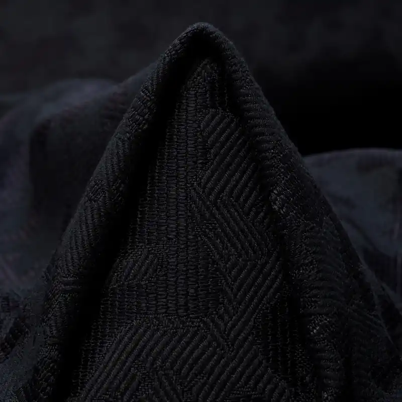 Heute Kaufen JACQUARD, COTTON, JET BLACK