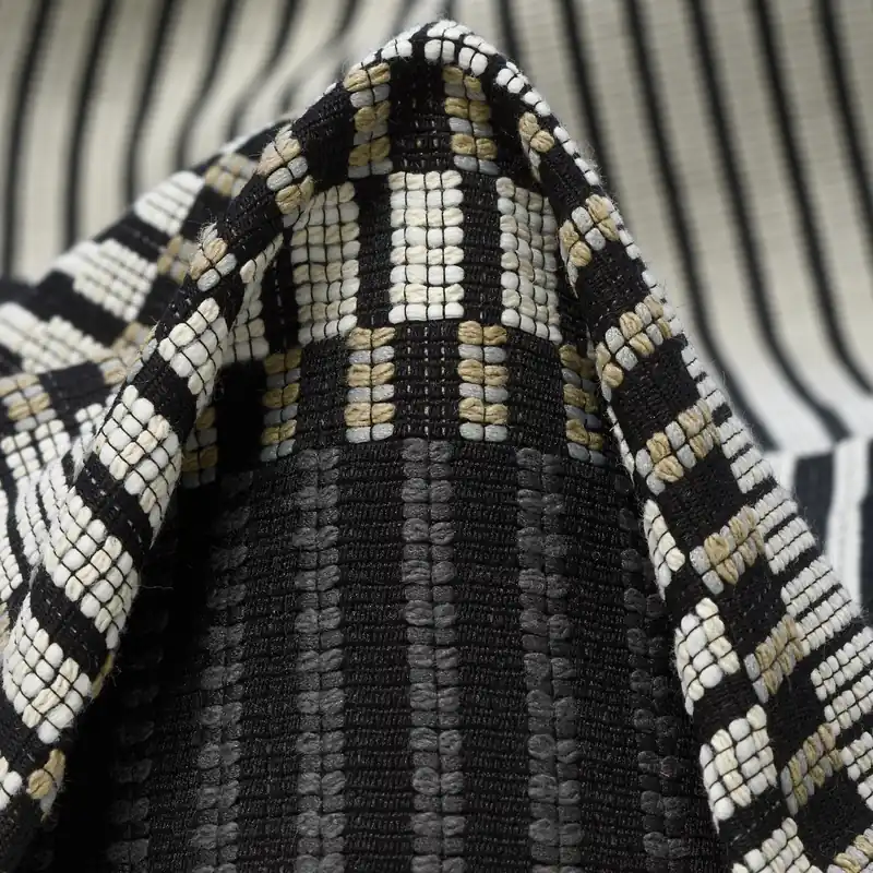 JACQUARD DOUBLE, COTTON, CHISELED STONE&RAVEN BLACK Heißes Angebot