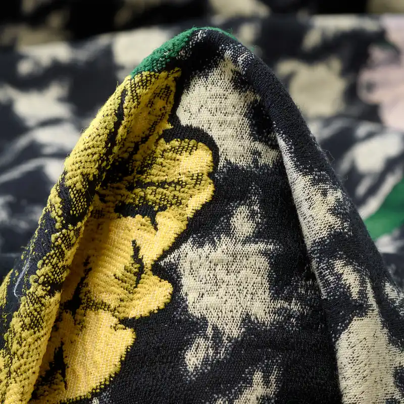 JACQUARD, COTTON ELASTIC, HOUNDSTOOTH, MULTICOLOR Nur Heute