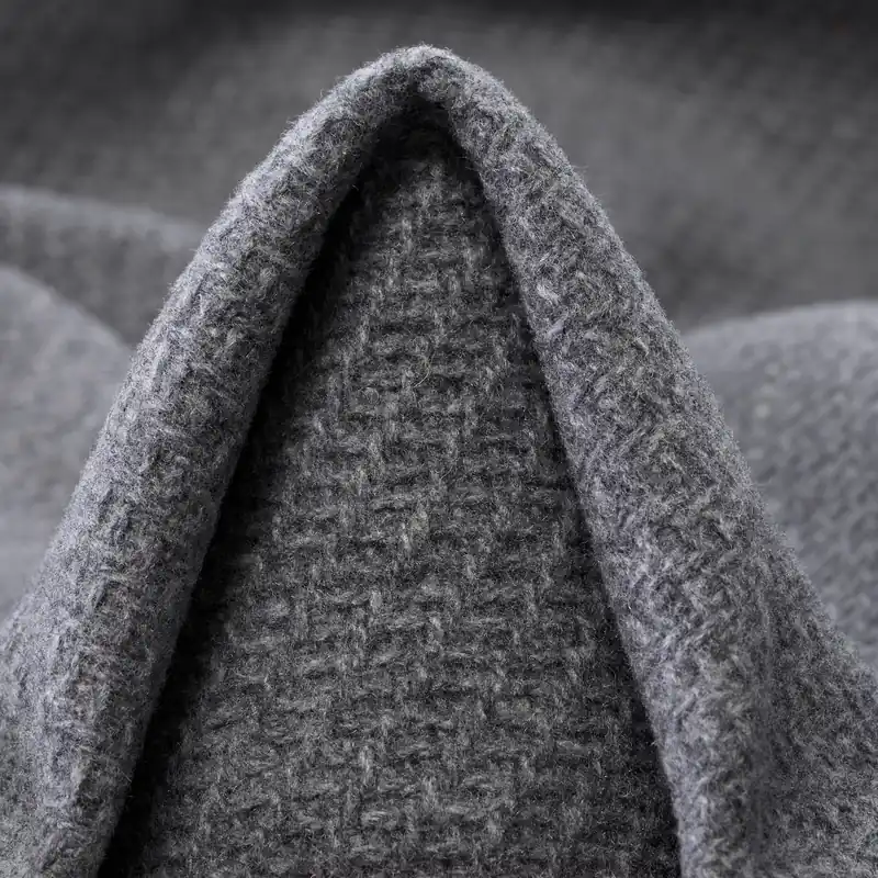 DOUBLE, WOOL CASHMERE, STONE Echt