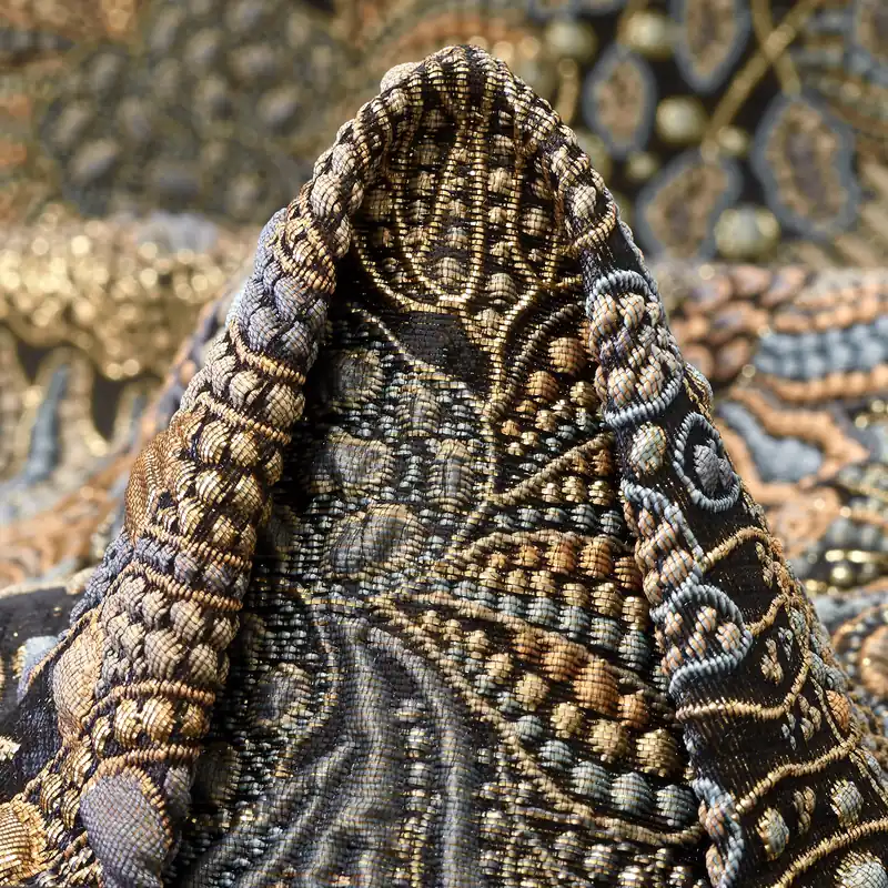 CLOQUÉ, LUREX, SIMPLY TAUPE&STONE BLUE Top-Seller