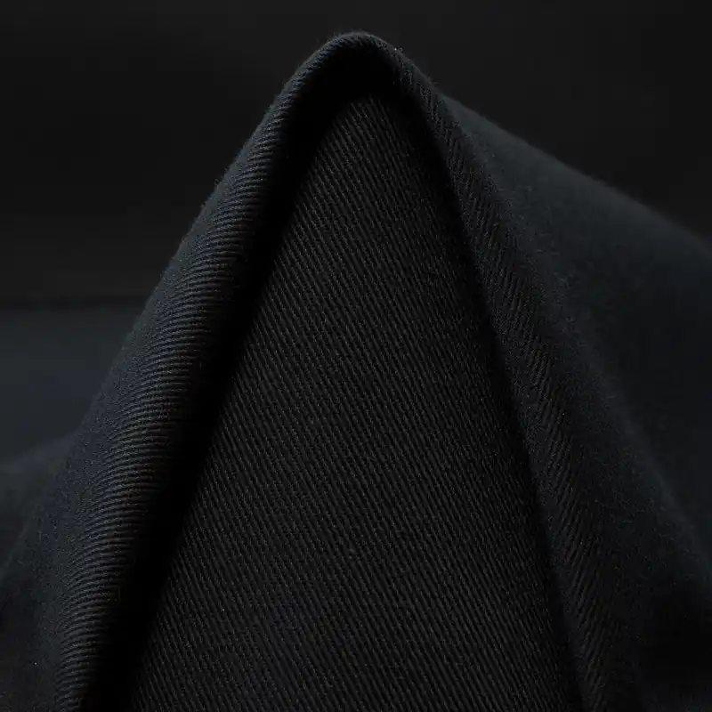 Expressversand DOUBLE, TWILL, STIFF, JET BLACK