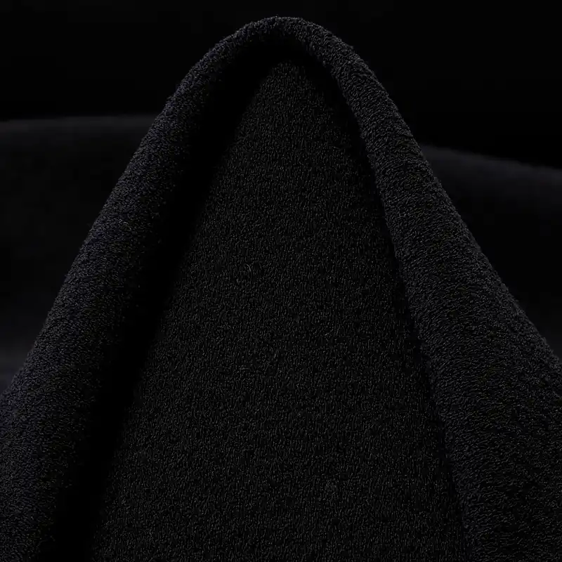 CRÊPE, VIRGIN WOOL, MELANGE, RAVEN BLACK Top-Preis