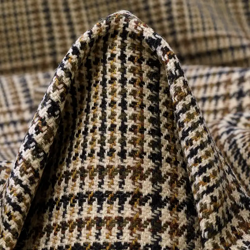 VIRGIN WOOL, CHECK, BONE WHITE & ECRU OLIVE Sofort Bestellen