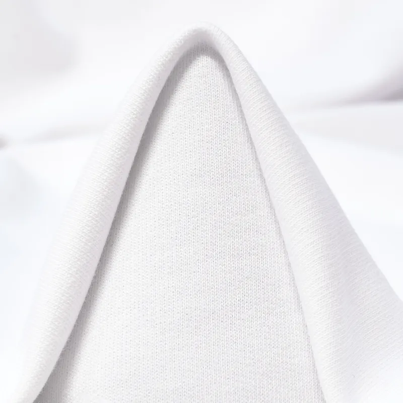 FRENCH TERRY, COTTON, BRILLIANT WHITE Echt