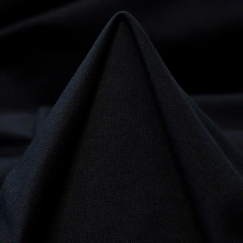 Limited Edition SINGLE JERSEY, COTTON, JET BLACK