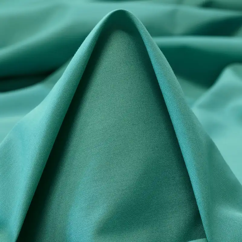 POPLIN, COTTON, DUSTY TURQUOISE Kostenloser Rückversand