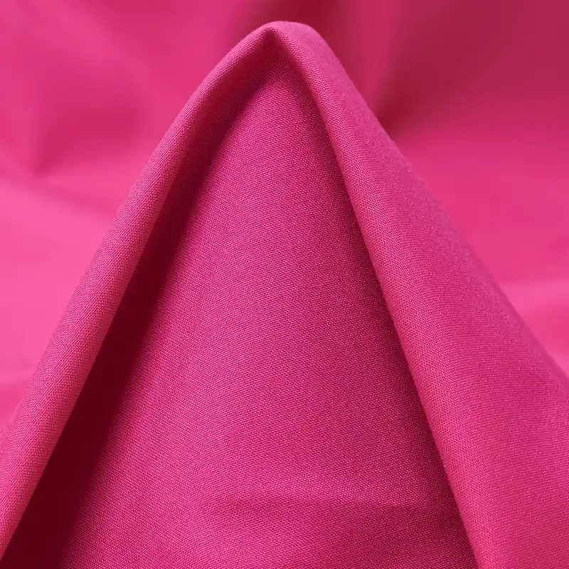 POPLIN, COTTON, SILK, MAGENTA Neu Im Sortiment