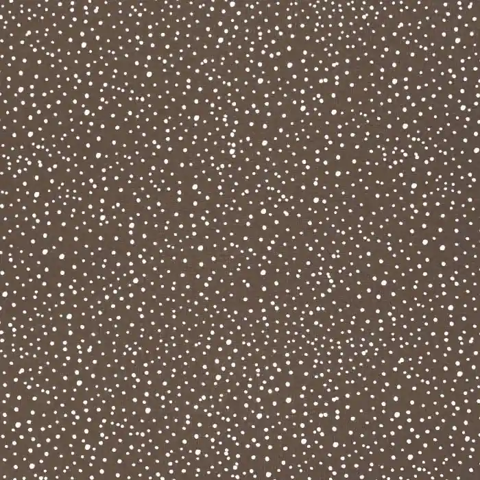 Mega-Angebot Jersey, Baumwolle, Punkte, 21761-058, braun