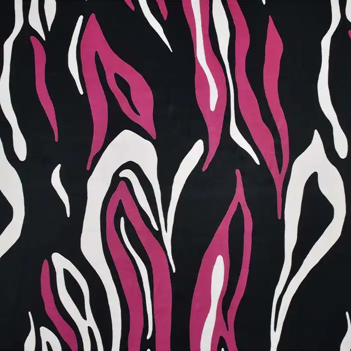 Hochwertig Gewebe, Viskose, abstrakt, 28323-11, rosa