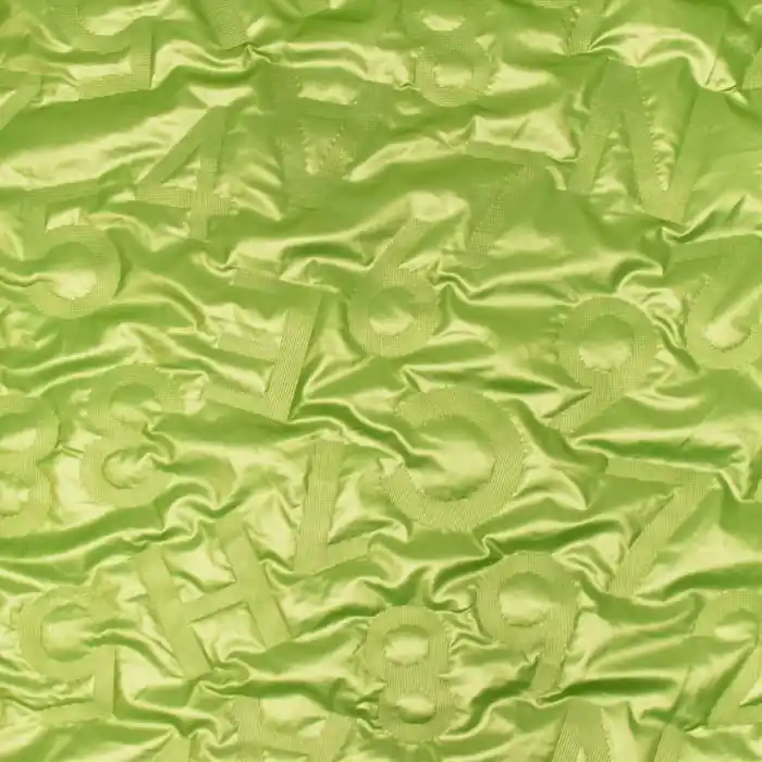 Expressversand Steppstoff, Buchstaben, 28344-240, grün