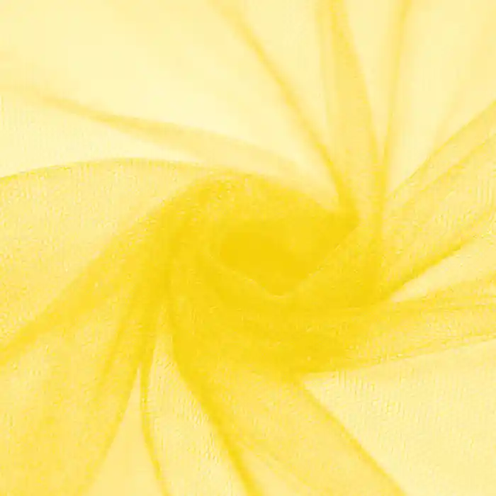 Beliebt Tüll, weich, glänzend, 20189-28632, gelb
