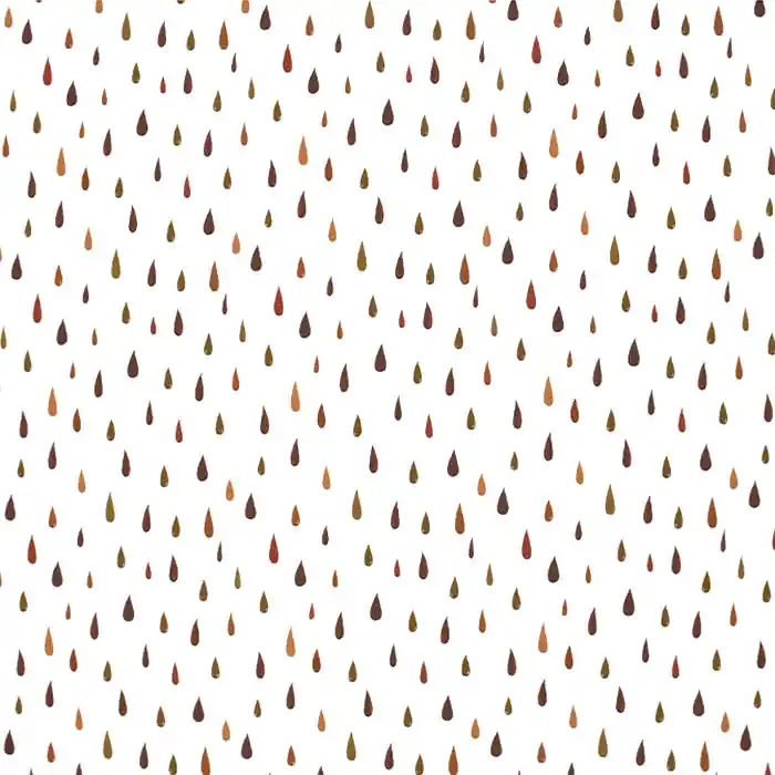 Jersey, Baumwolle, Tropfen, 28319-1126, ziegelfarben Top-Preis