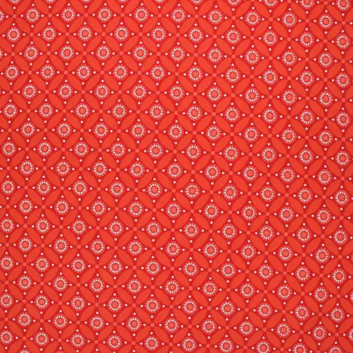 Sonderangebot Jersey, Baumwolle, Ornament, 28259-140, rot