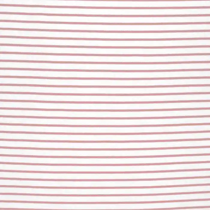 Preiswert Sweatshirtstoff, Streifen, 28247-3, rosa