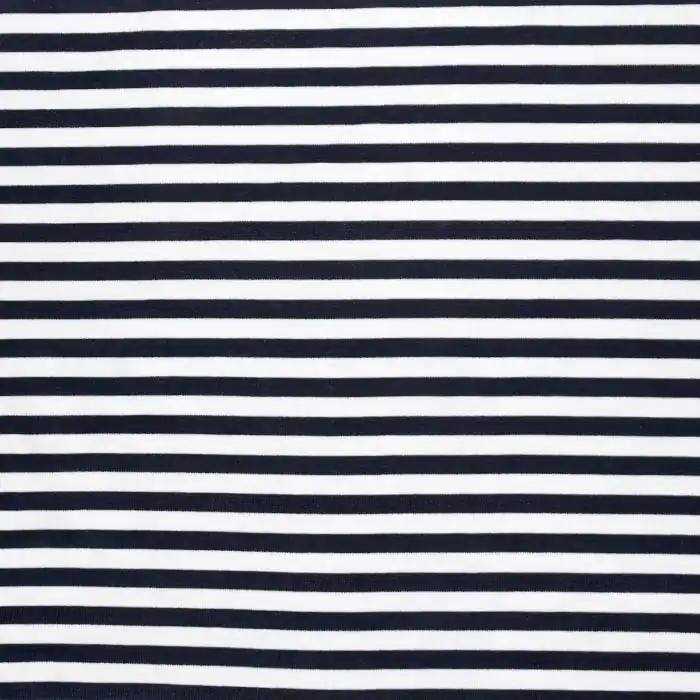 Sweatshirtstoff, Streifen, 28247-4, dunkelblau Original