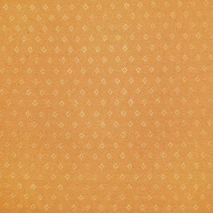 Im Trend Wirkware, dünn, Baumwolle, Pointoille, 26779-033, orange