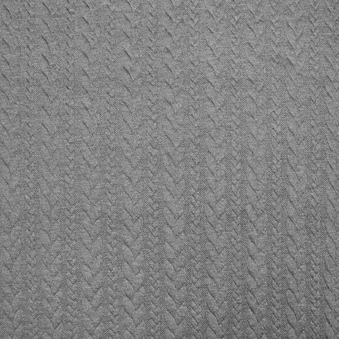 Wirkware, Zopfmuster, 17331-960, grau Billig