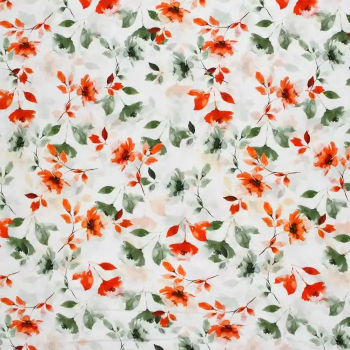 Neue Kollektion Jersey, Viskose, digital, floral, 28221-18