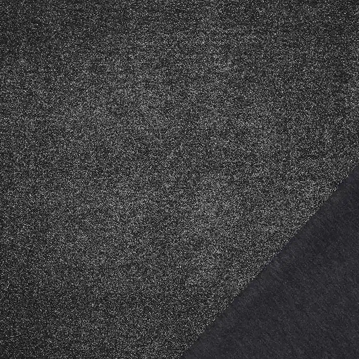 Wirkware, dünn, Baumwolle, Wolle, 26858-04, schwarz Bestpreis