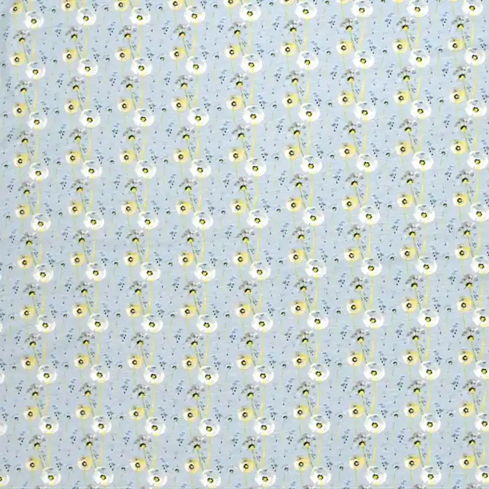 Kostenfreie Lieferung Jersey, Baumwolle, digital, floral, 28015-09, mint