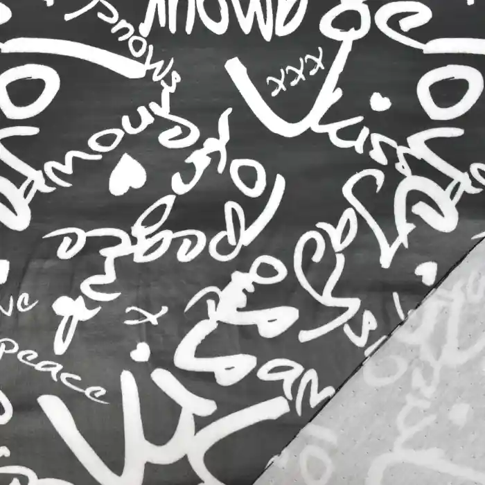 Regenmantelstoff, Druck, 22892-12 Top-Angebot