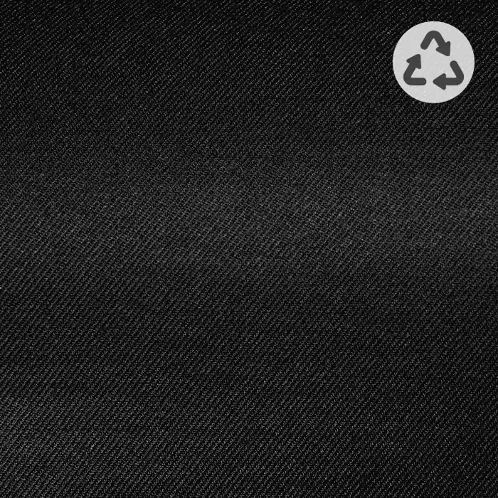 Anzugstoff, Bambus, 24214-999, schwarz Nur Heute