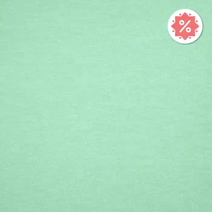 Sweatshirtstoff, 19202-103, mintgrün Zertifiziert