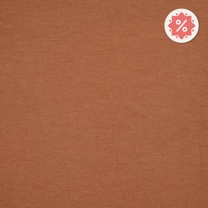 Sweatshirtstoff, 19202-261, braun Gratis Versand