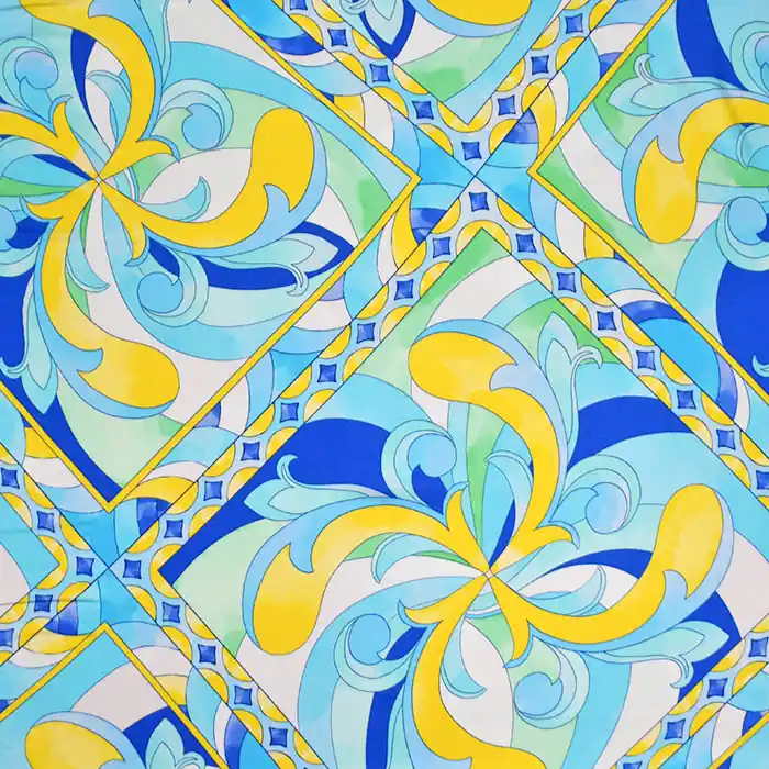 Letzte Chance Satin, Viskose, oriental, 27965-3