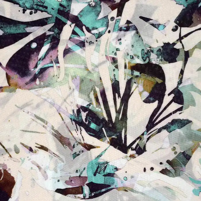 Top-Angebot Jersey, Viskose, Filament, abstrakt, 25892-4, beige