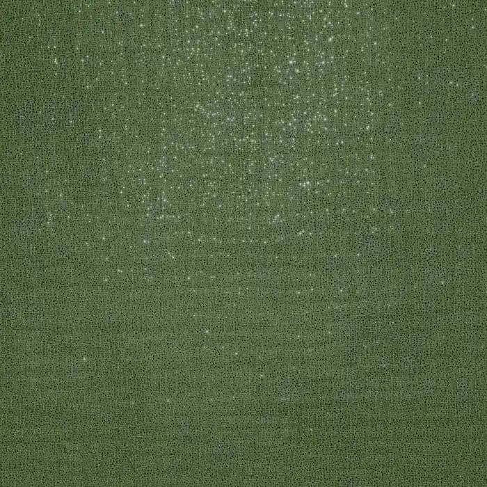 Limited Edition Musselin, doppelt, Glitter, 25276-044, grün