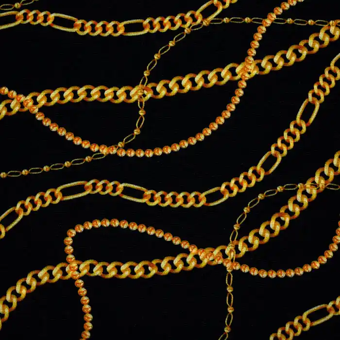 Gewebe, Viskose, abstrakt, 25894-51, schwarz Sichere Zahlung