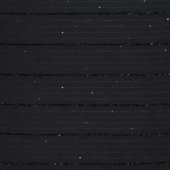 Chiffon, Polyester, Streifen, 25063, schwarz Original