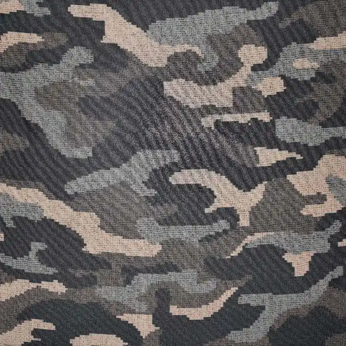 Chiffon, Polyester, Camouflage, 25072 Meistverkauft