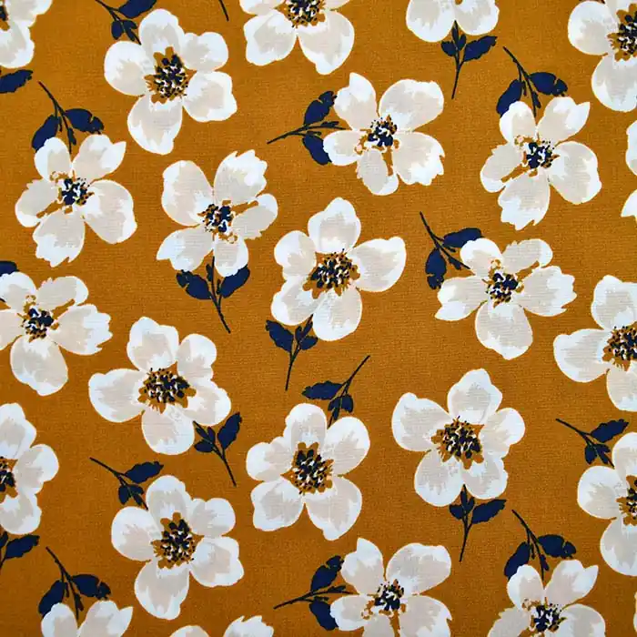 Gewebe, Viskose, floral, 25738-002 Sonderaktion