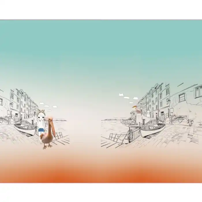 Jersey, Baumwolle, digital, Meer, 28009 Im Trend