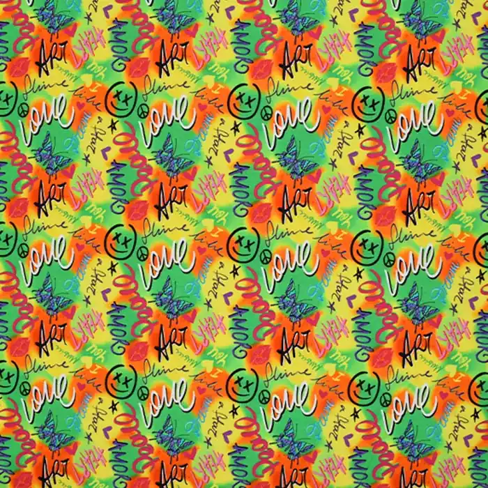 Direkt Vom Hersteller Jersey, Baumwolle, digital, jugendlich, 27902-08, gelb