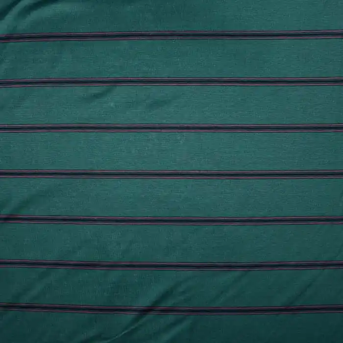 Billig Jersey, Baumwolle, Streifen, 28022-24, grün