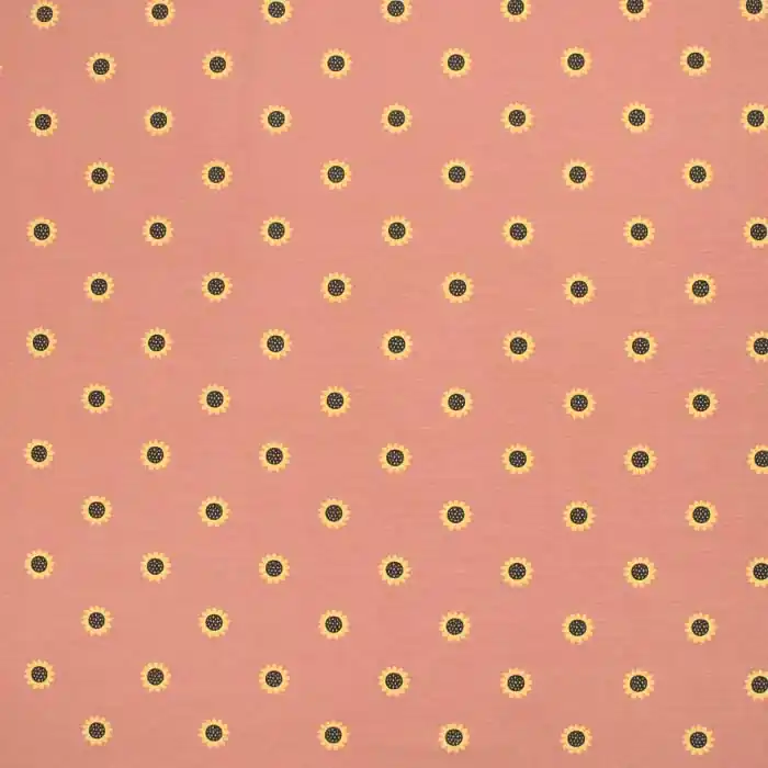 Hochwertig Jersey, Baumwolle, floral, 27932-012, rosa