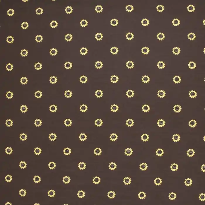 Jersey, Baumwolle, floral, 27932-058, braun Direkt Vom Hersteller