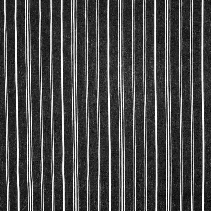 Saisonangebot Leinen, Viskose, Streifen, 26931-069, schwarz