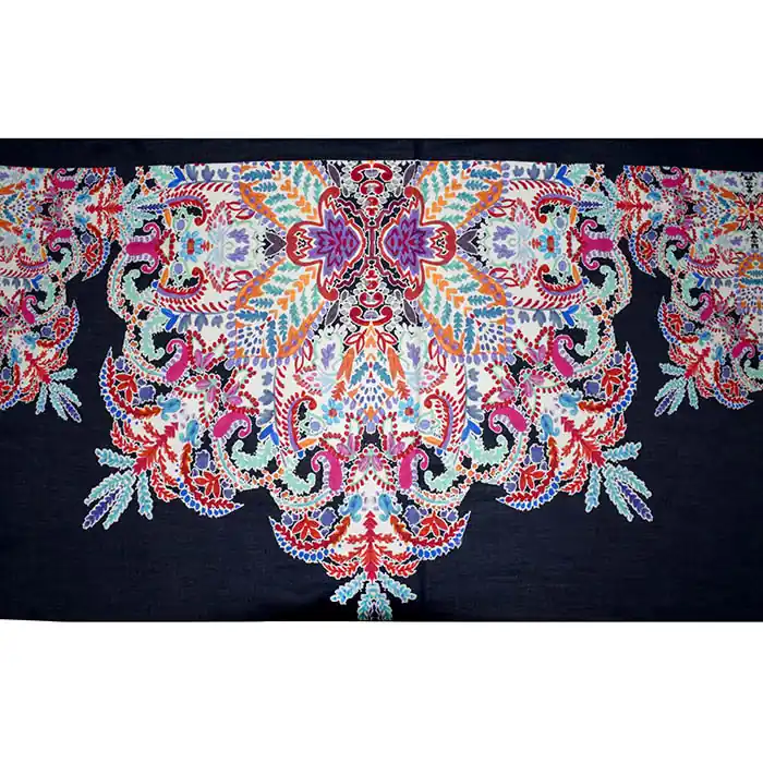 Nur Heute Gewebe, Viskose, Chiffon, Ornament, 25835-8